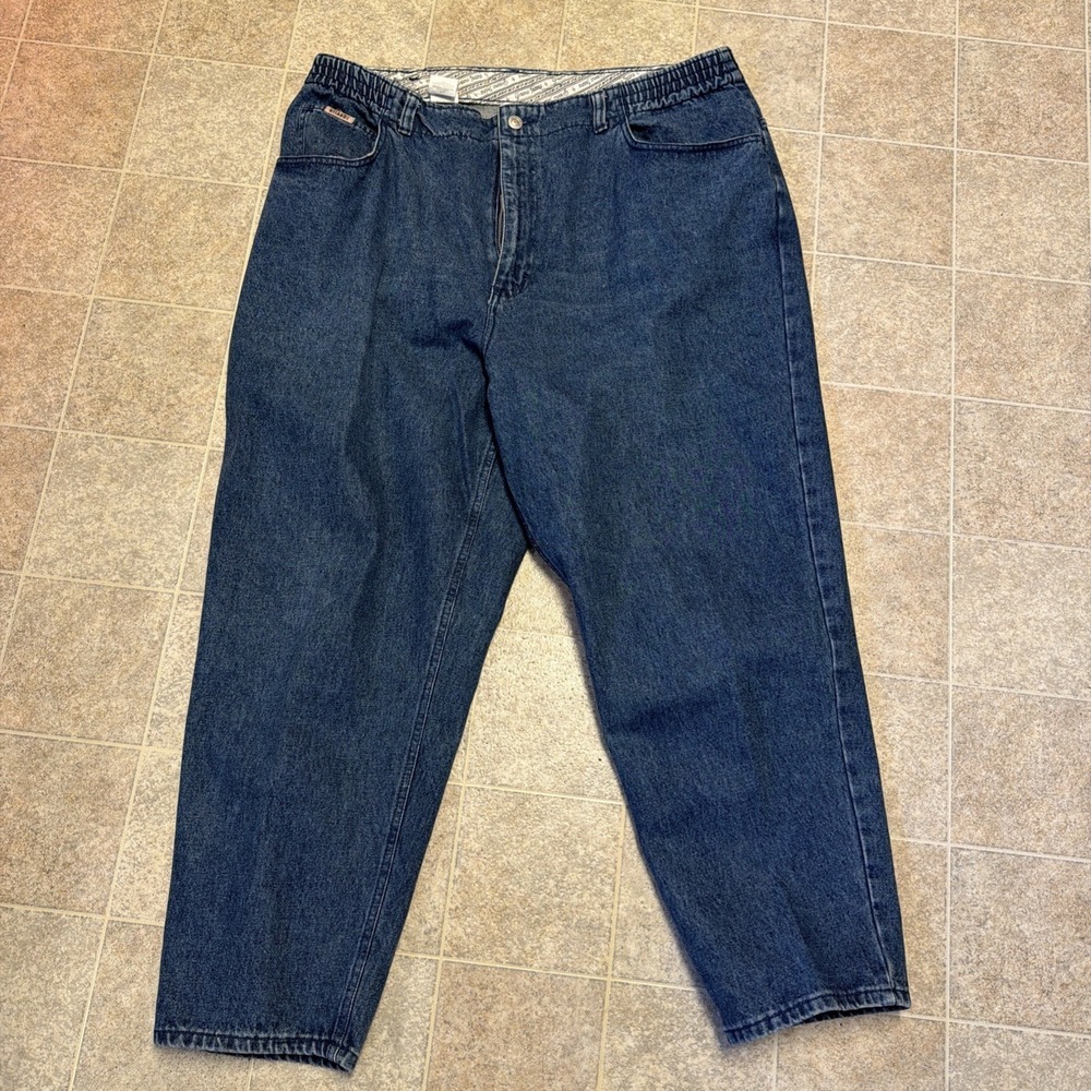 Vintage Gitano Denim Jeans Sz 22W Short Medium Wash 100% Cotton 90s Y2K